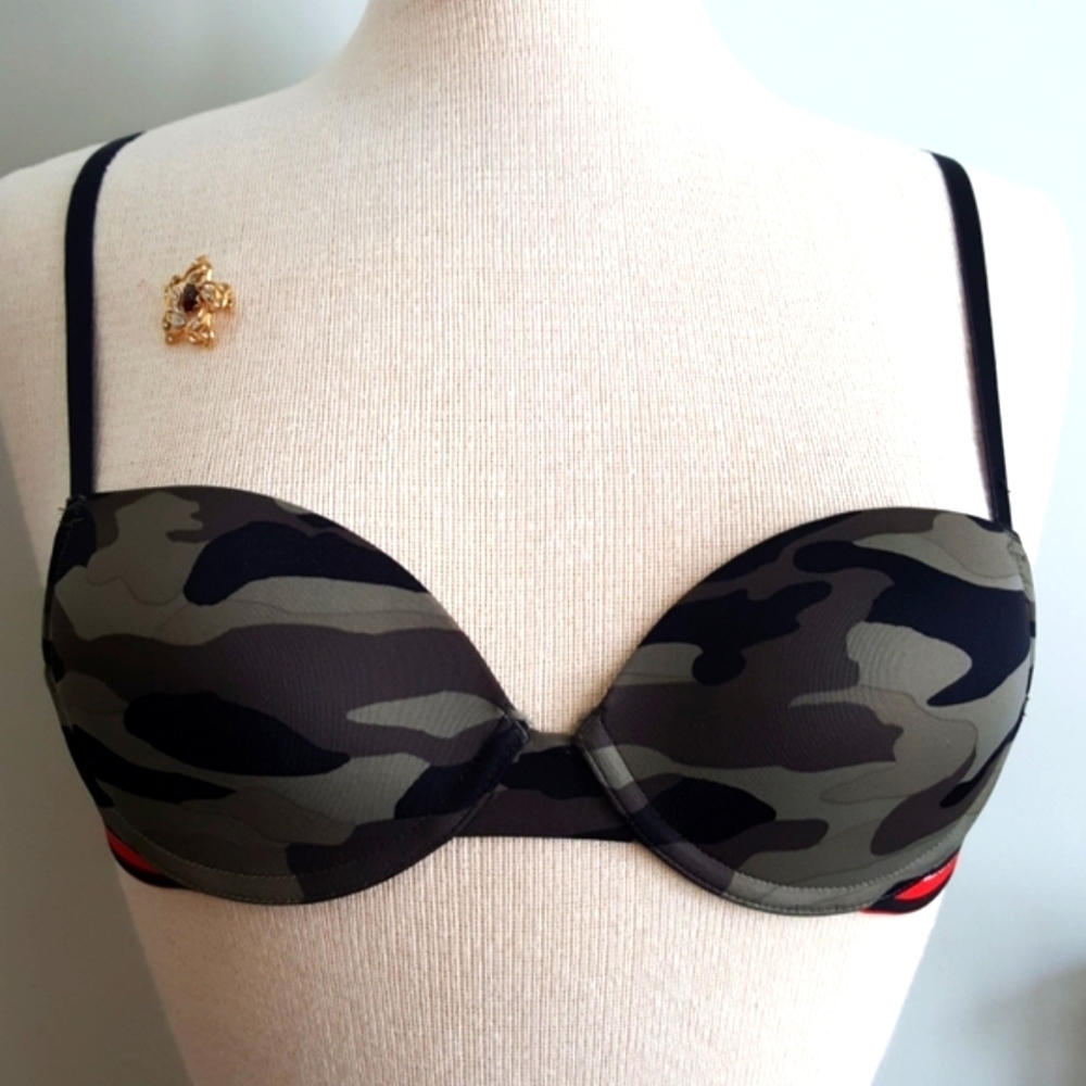 La Senza BRA Camo Balconette REMIX (34A)